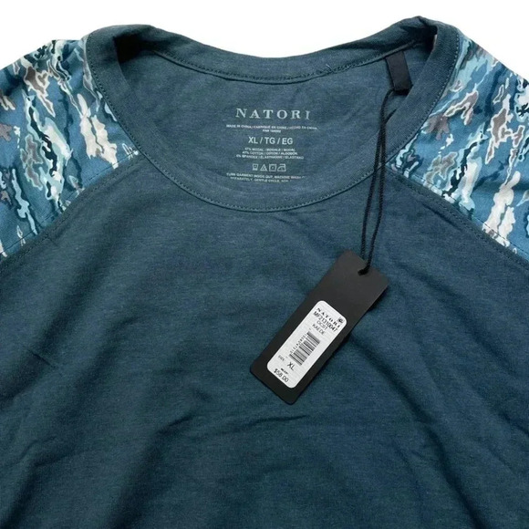 Natori Kaede Oceanic Crest Stargazer Crewneck Long Sleeve Mens T-Shirt Size XL - Picture 4 of 10